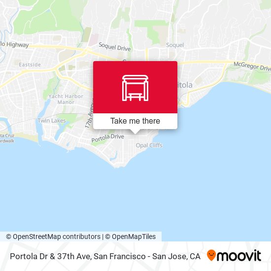 Portola Dr & 37th Ave map