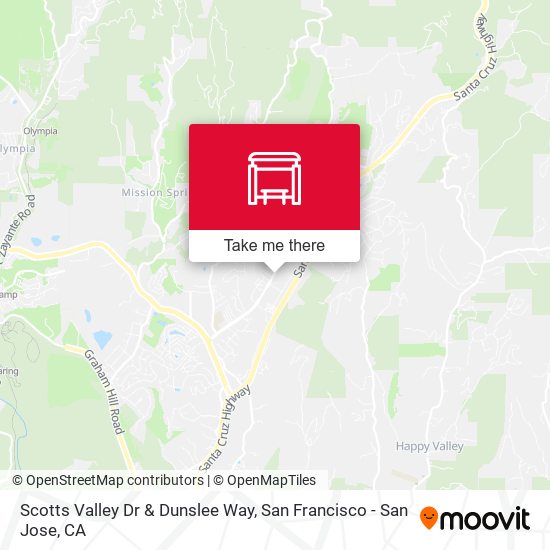 Mapa de Scotts Valley Dr & Dunslee Way