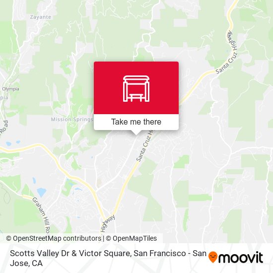 Mapa de Scotts Valley Dr & Victor Square