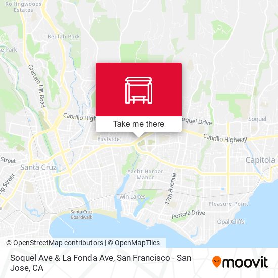 Mapa de Soquel Ave & La Fonda Ave