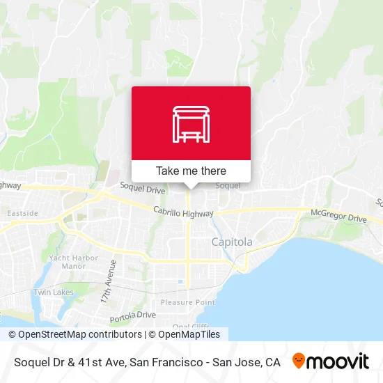 Mapa de Soquel Dr & 41st Ave