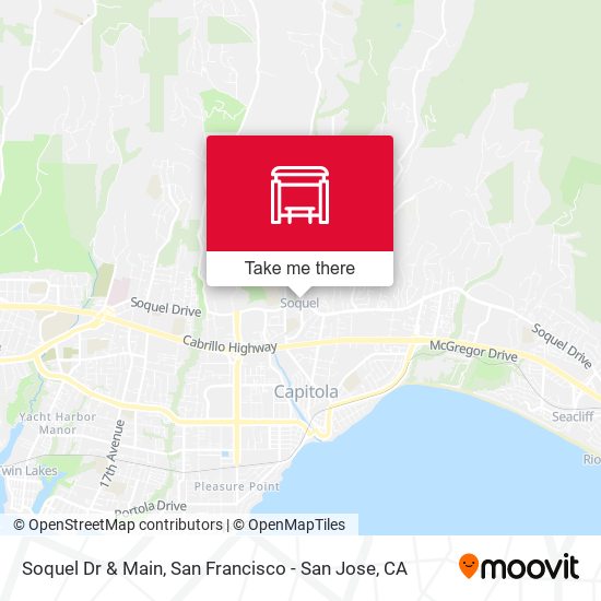 Mapa de Soquel Dr & Main