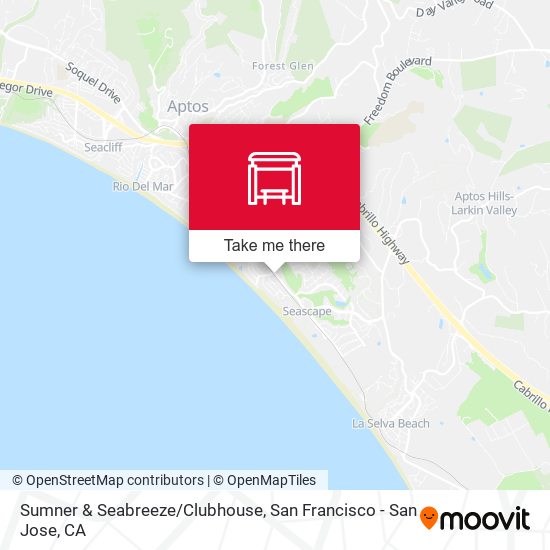 Sumner & Seabreeze/Clubhouse map