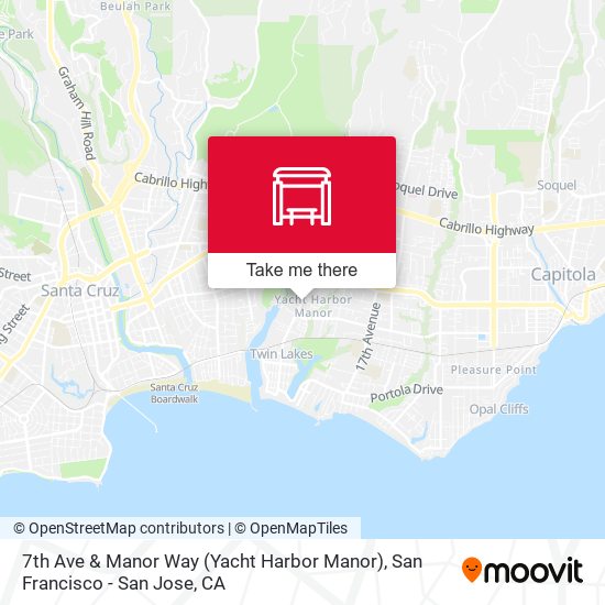 Mapa de 7th Ave & Manor Way (Yacht Harbor Manor)