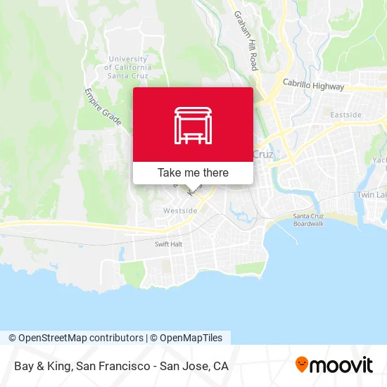 Bay & King map
