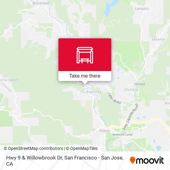 Hwy 9 & Willowbrook Dr map