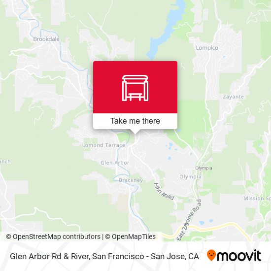 Mapa de Glen Arbor Rd & River