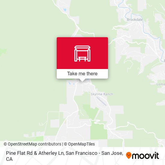 Pine Flat Rd & Atherley Ln map