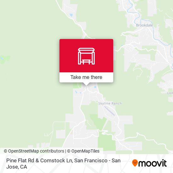 Pine Flat Rd & Comstock Ln map