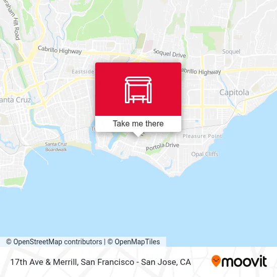 17th Ave & Merrill map