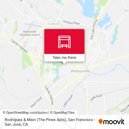 Rodriguez & Main (The Pines Apts) map