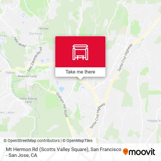 Mt Hermon Rd (Scotts Valley Square) map