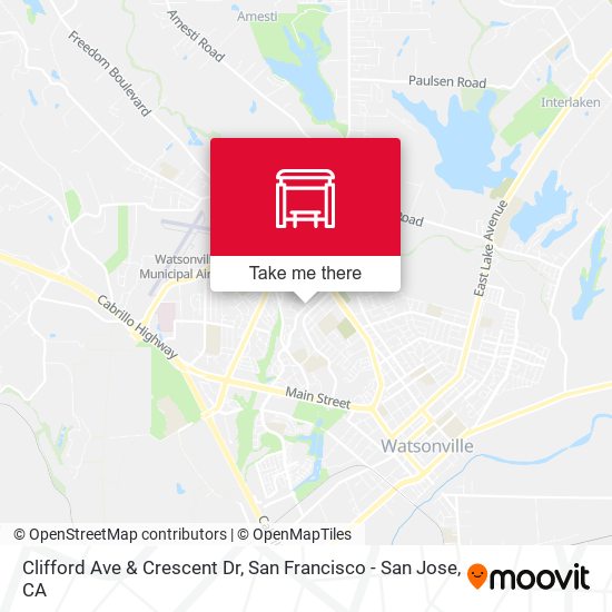 Clifford Ave & Crescent Dr map