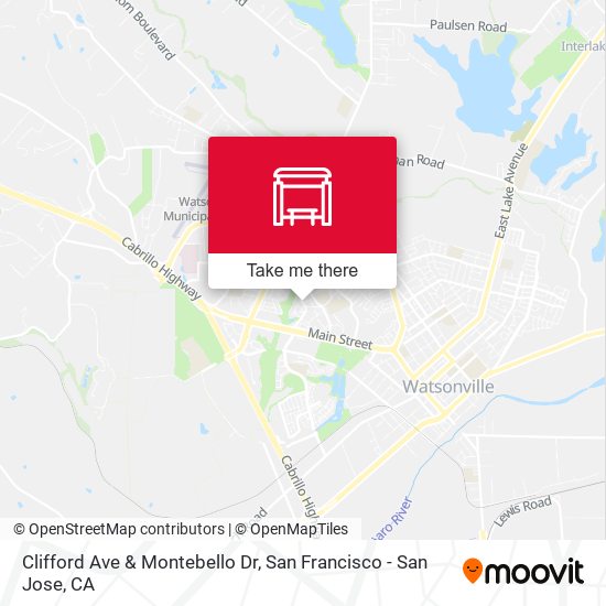 Mapa de Clifford Ave & Montebello Dr