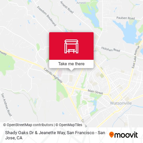 Mapa de Shady Oaks Dr & Jeanette Way