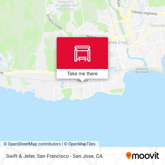 Swift & Jeter map