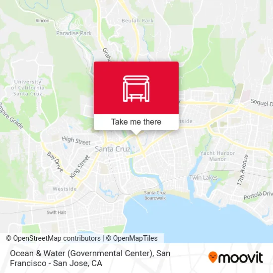 Ocean & Water (Governmental Center) map