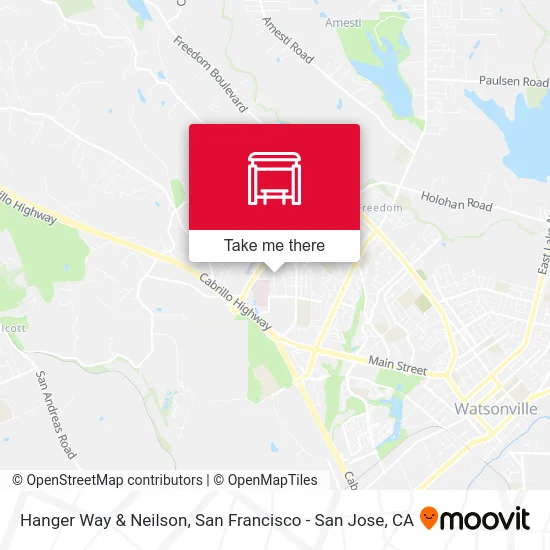 Hanger Way & Neilson map