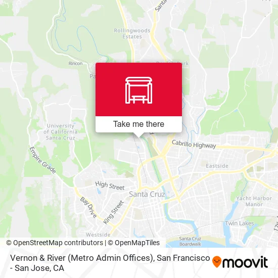 Vernon & River (Metro Admin Offices) map