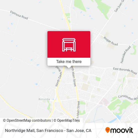 Northridge Mall map