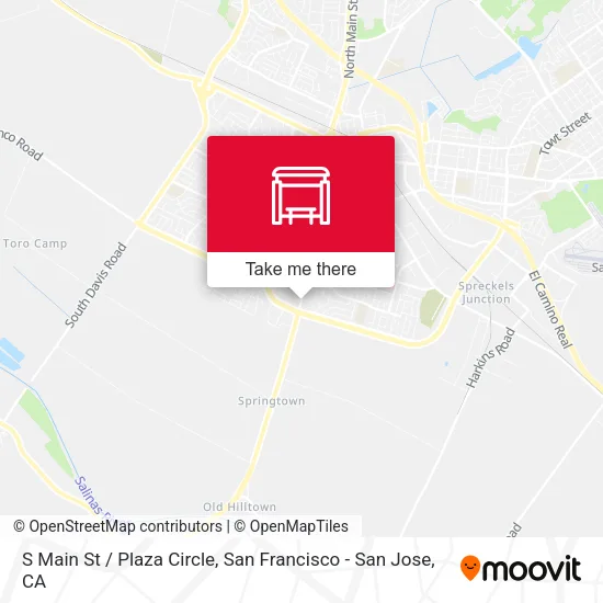 S Main St / Plaza Circle map
