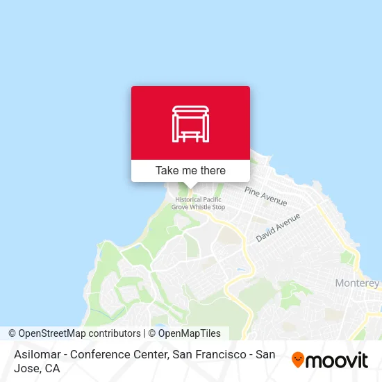 Asilomar - Conference Center map