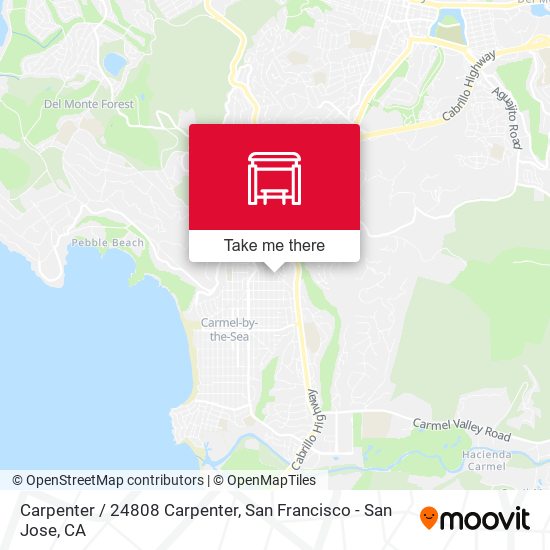 Carpenter / 24808 Carpenter map