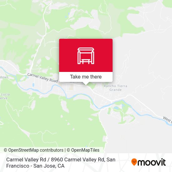 Carmel Valley Rd / 8960 Carmel Valley Rd map