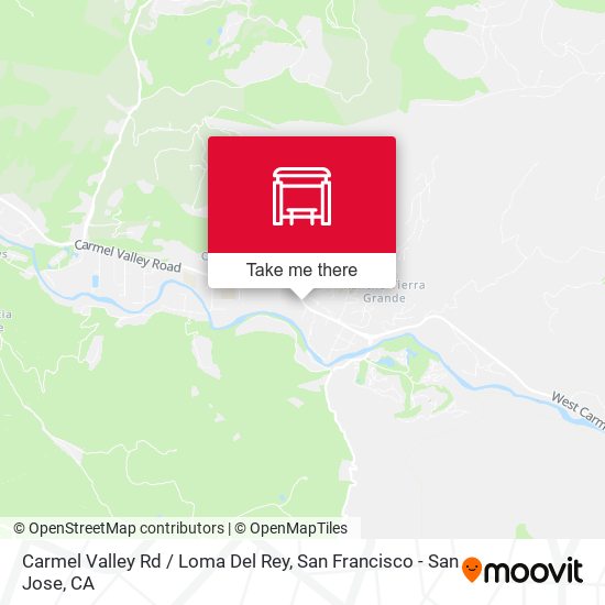Mapa de Carmel Valley Rd / Loma Del Rey
