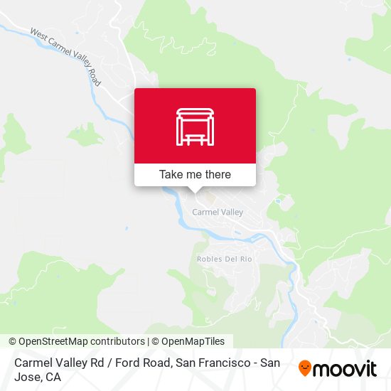 Mapa de Carmel Valley Rd / Ford Road