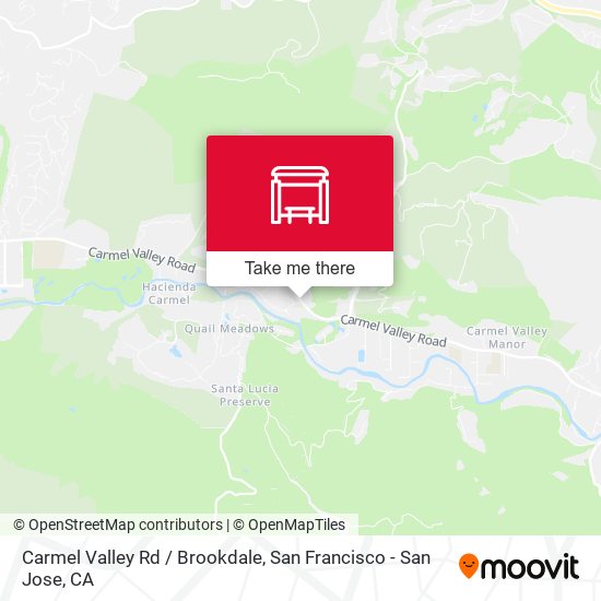 Mapa de Carmel Valley Rd / Brookdale