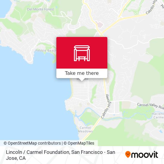 Mapa de Lincoln / Carmel Foundation