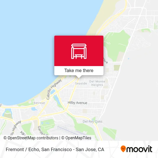 Fremont / Echo map