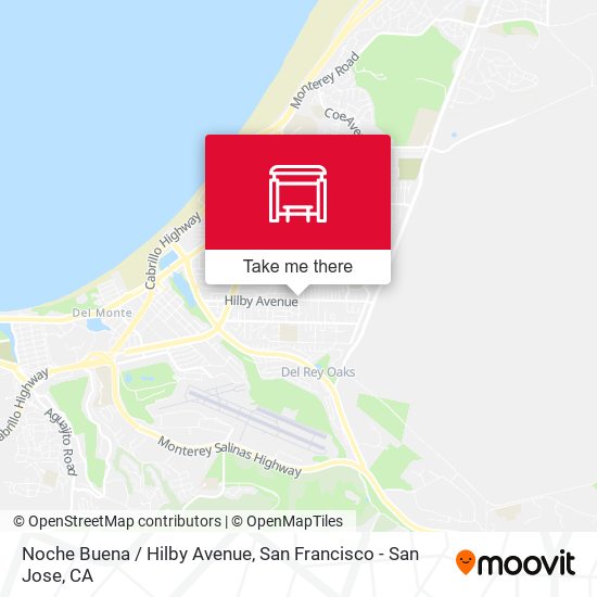 Noche Buena / Hilby Avenue map