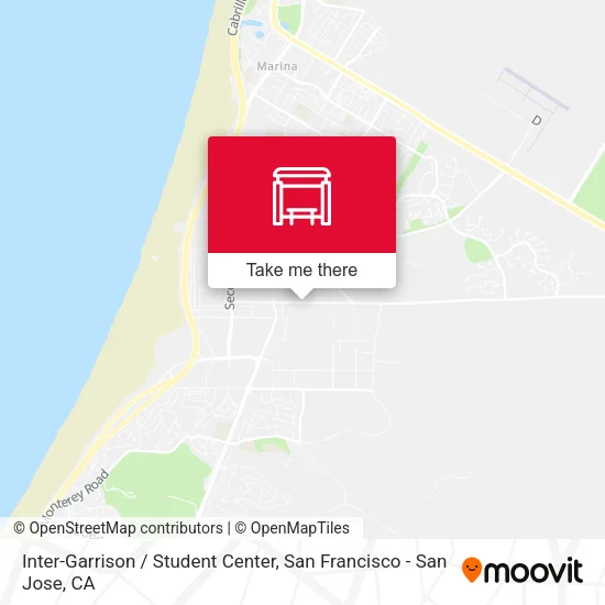 Inter-Garrison / Student Center map