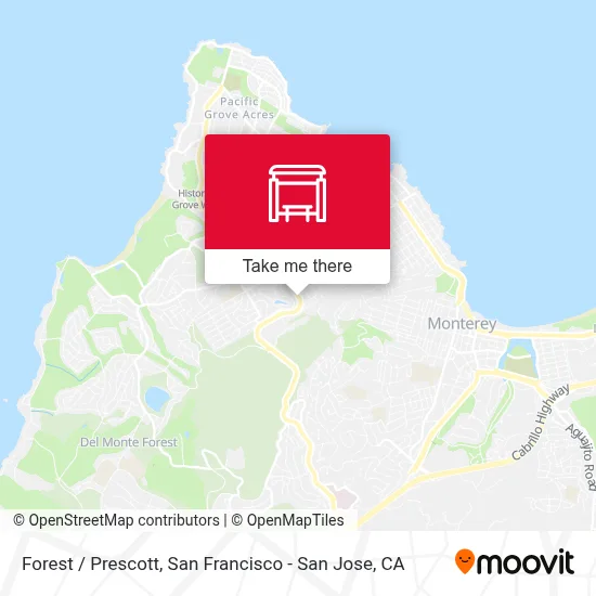 Forest /  Prescott map