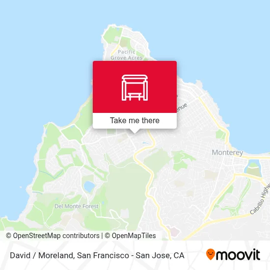 David /  Moreland map