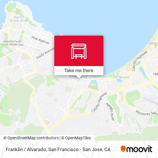 Mapa de Franklin /  Alvarado