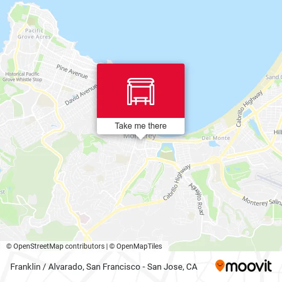 Mapa de Franklin /  Alvarado