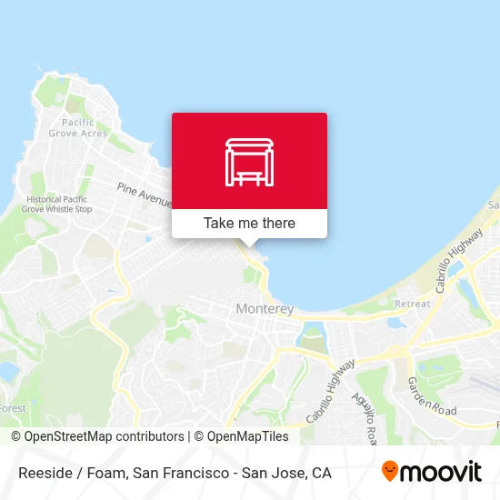 Reeside /  Foam map