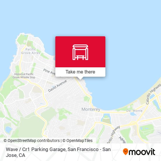 Mapa de Wave /  Cr1 Parking Garage
