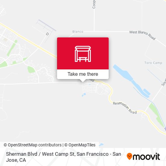 Sherman Blvd / West Camp St map
