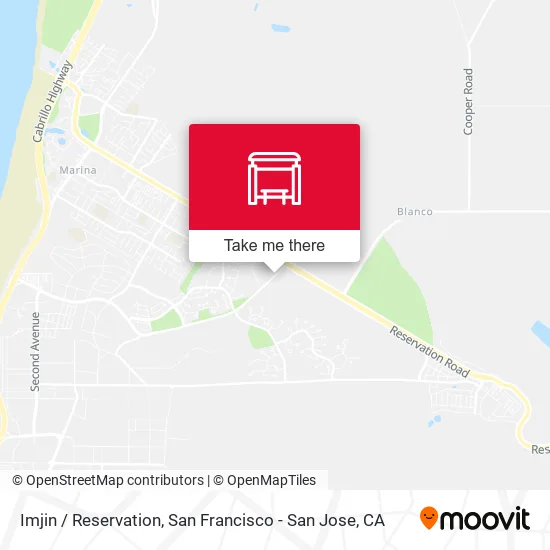 Imjin /  Reservation map