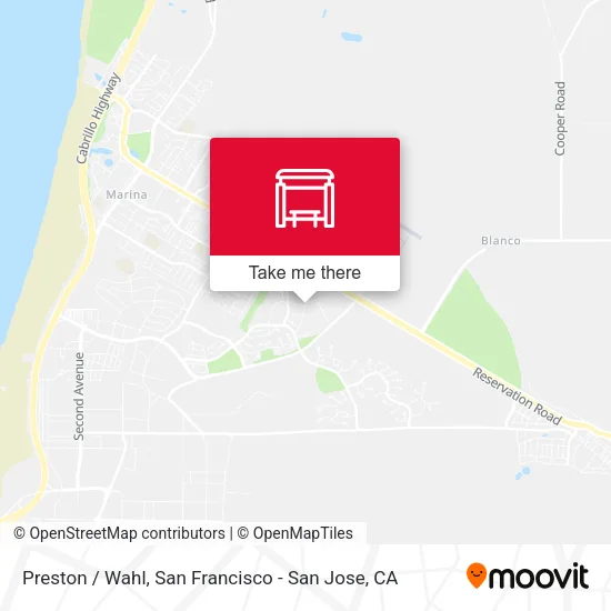 Preston /  Wahl map