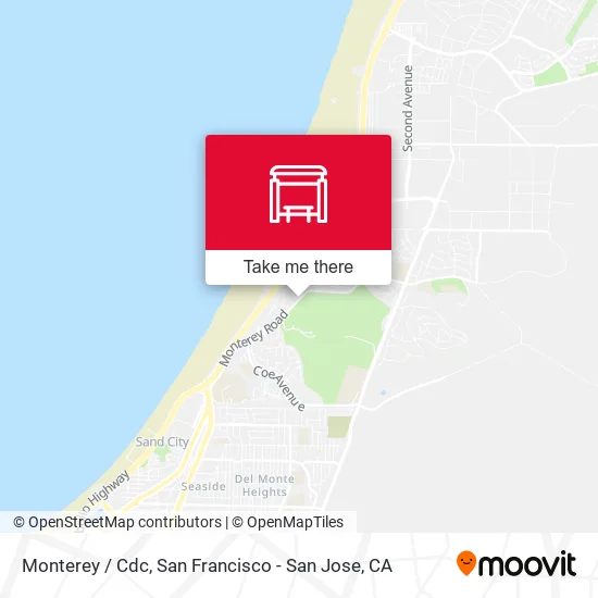 Monterey /  Cdc map