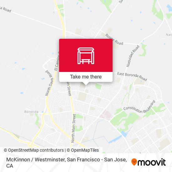 McKinnon /  Westminster map