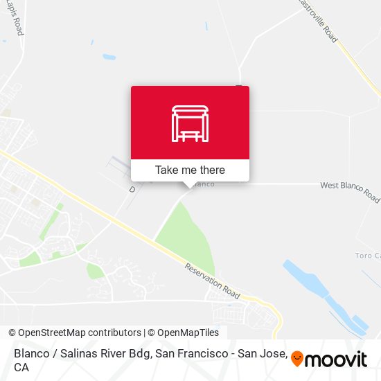 Blanco /  Salinas River Bdg map