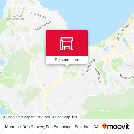 Munras /  Don Dahvee map