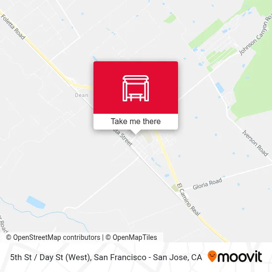 5th St / Day St (West) map