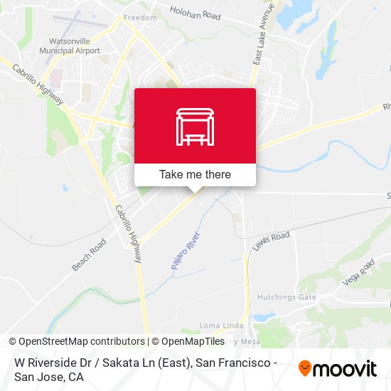 W Riverside Dr /  Sakata Ln (East) map